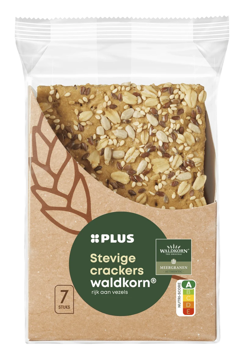 Stevige Crackers Waldkorn