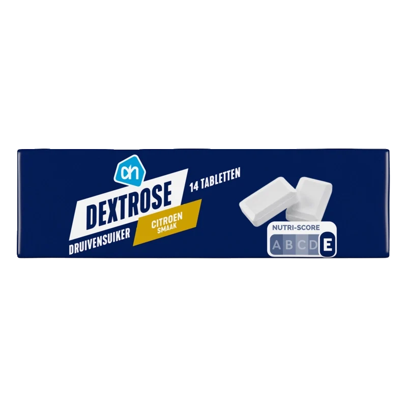 Dextrose tabletten citroen smaak