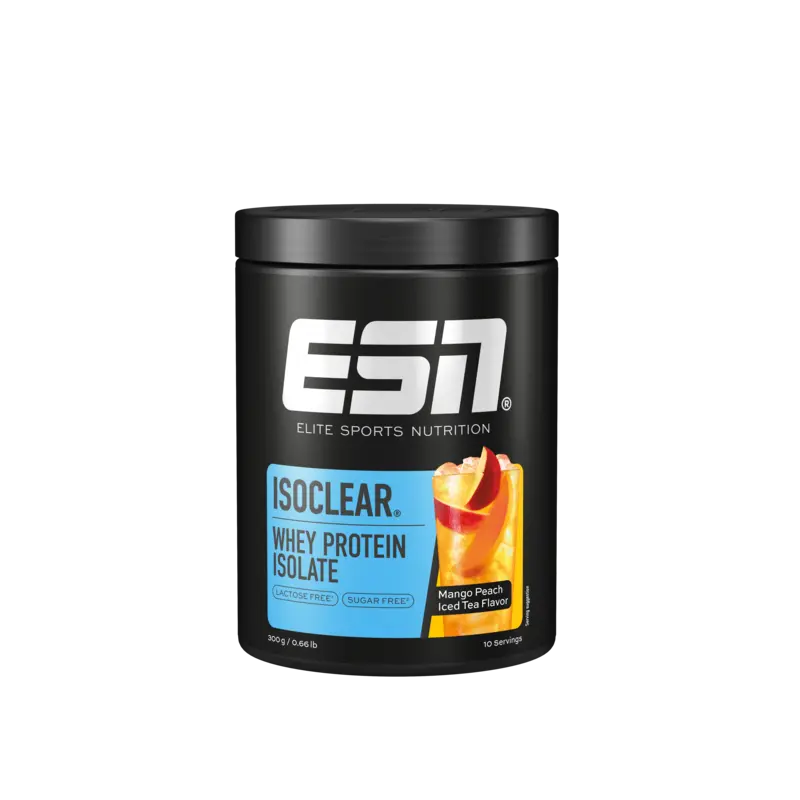 ESN Isoclear whey protein mango peach