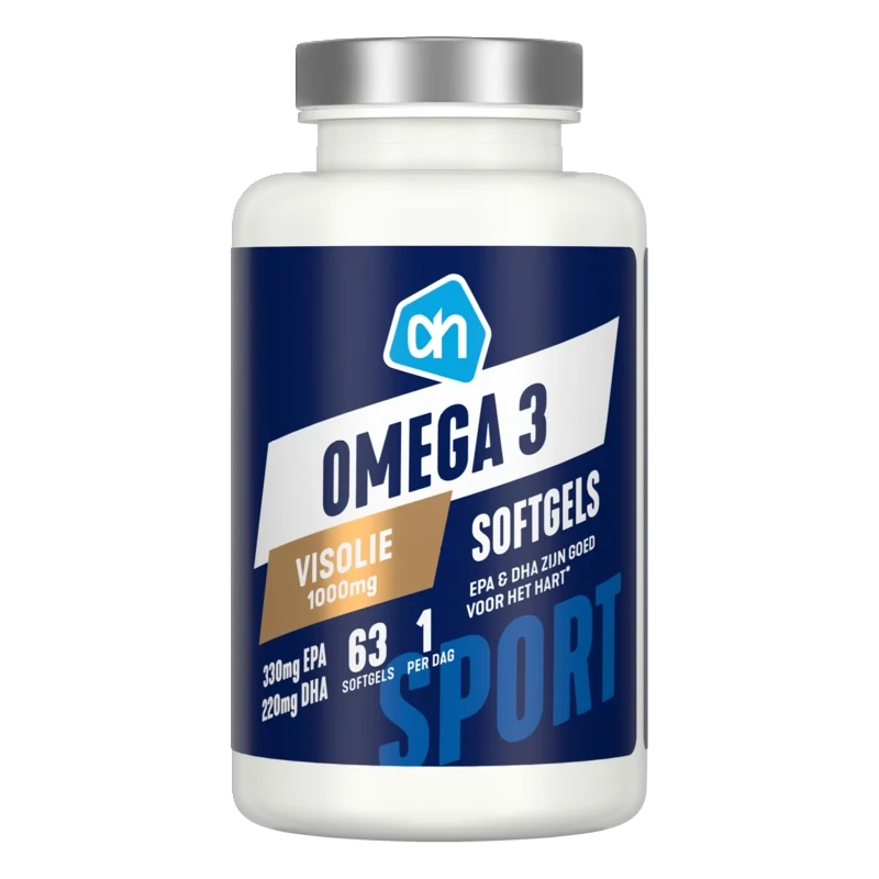 Omega 3 visolie softgels 1000mg