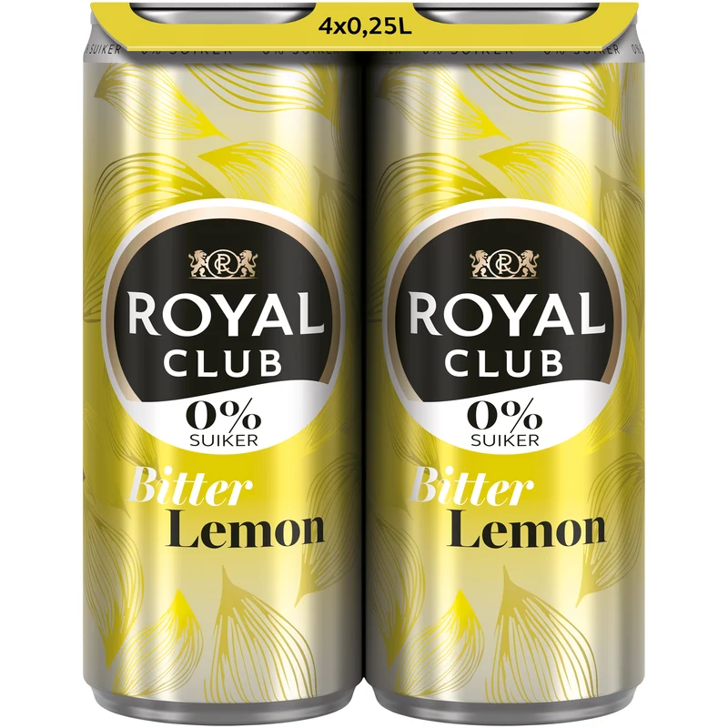 Royal Club Bitter lemon 0% suiker