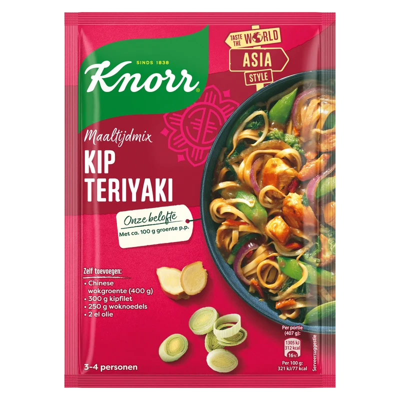 Knorr Maaltijdmix Kip Teriyaki