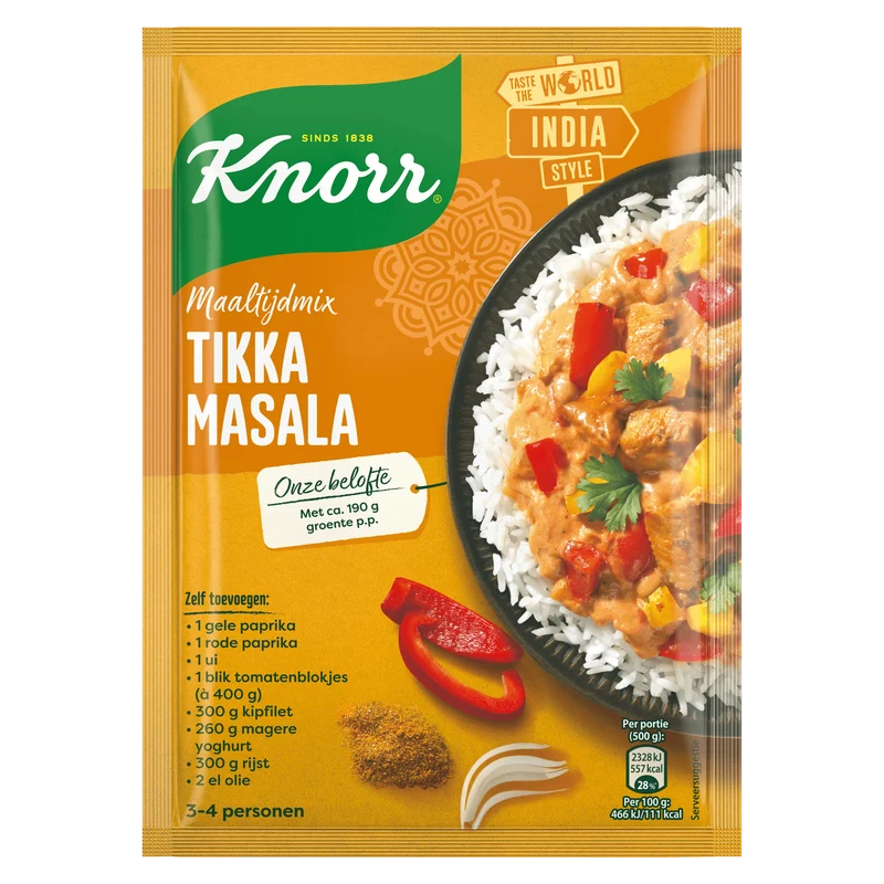 Knorr Maaltijdmix Tikka Masala