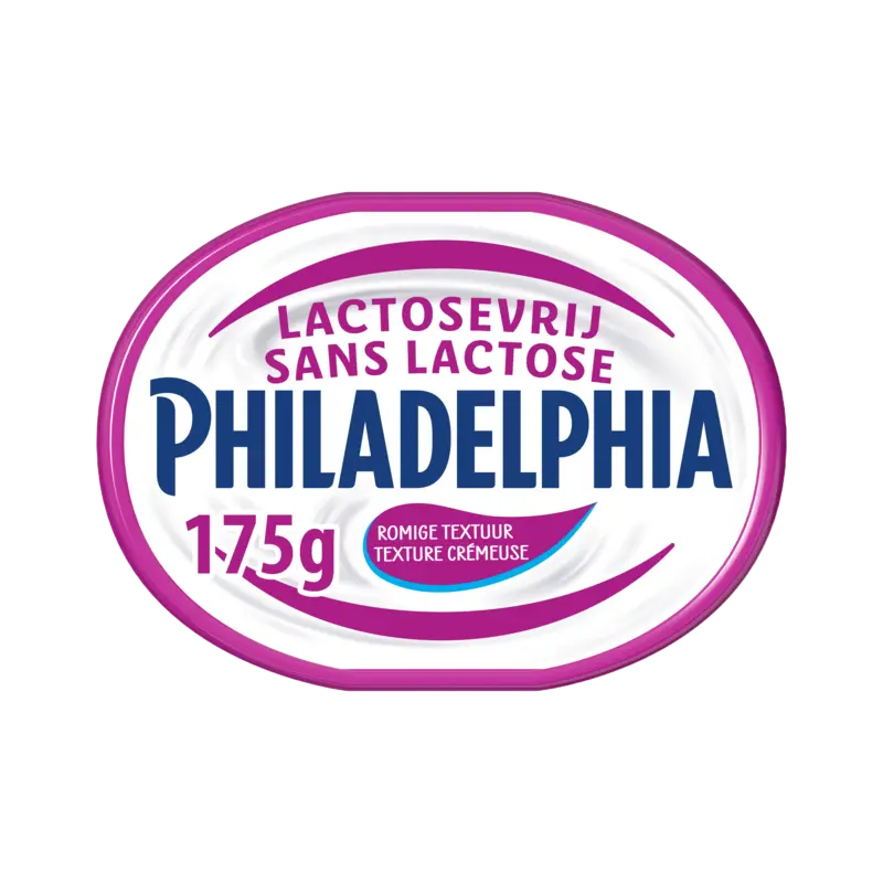 Philadelphia Zonder lactose