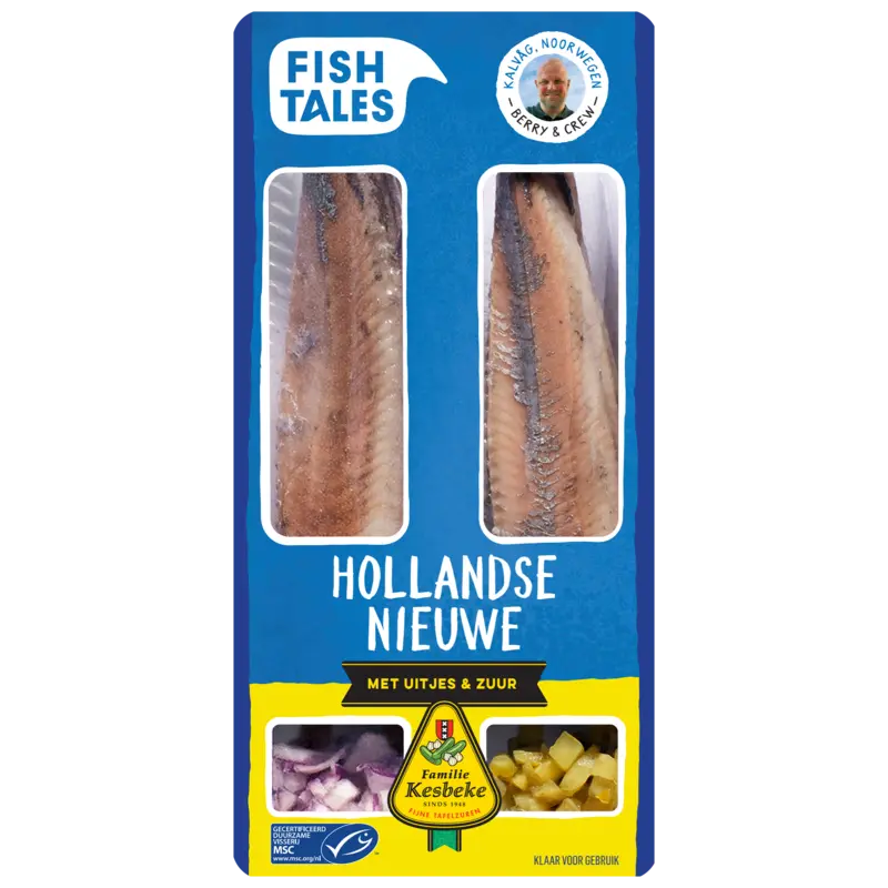 Fish Tales Hollandse nieuwe met kesbeke zuur