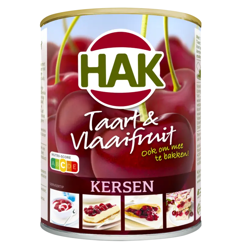 Hak Taart & vlaaifruit kersen