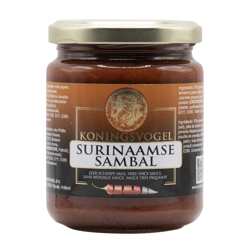 Koningsvogel Surinaamse sambal