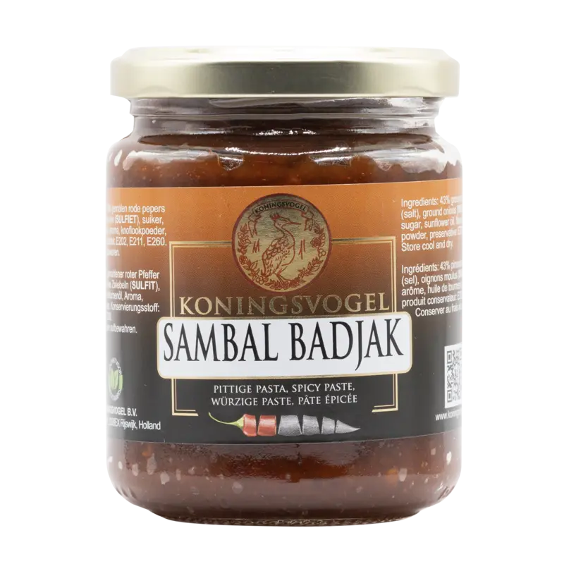 Koningsvogel Sambal badjak