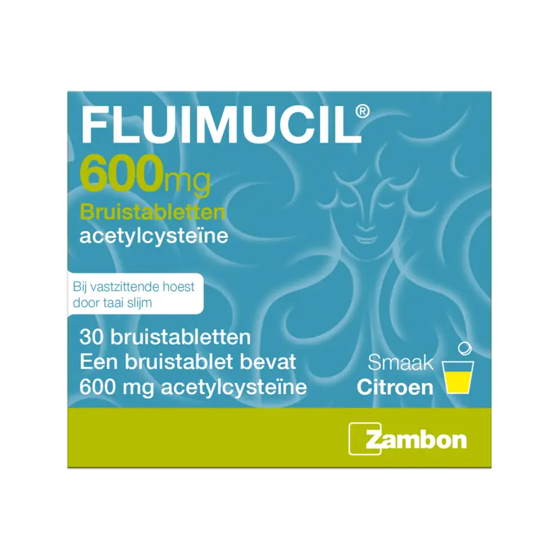 Fluimucil 600mg bruistabletten