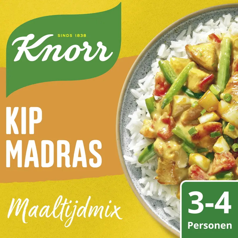 Knorr Maaltijdmix kip madras