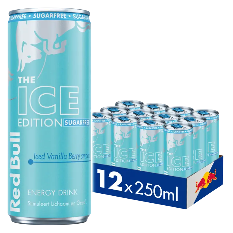 Red Bull Ice edition sugarfree 12-pack