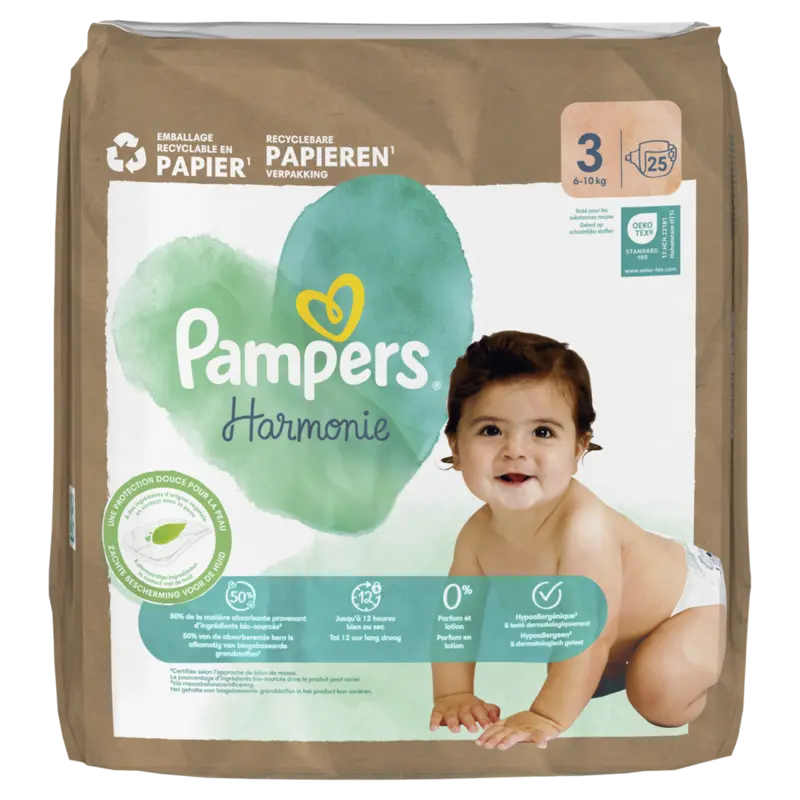 Pampers Harmonie luiers maat 3