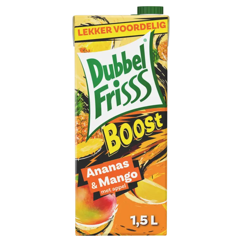 DubbelFrisss Boost ananas & mango