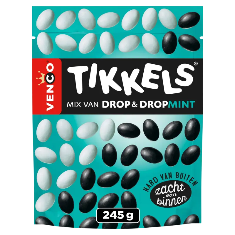 Venco Tikkels drop & dropmint