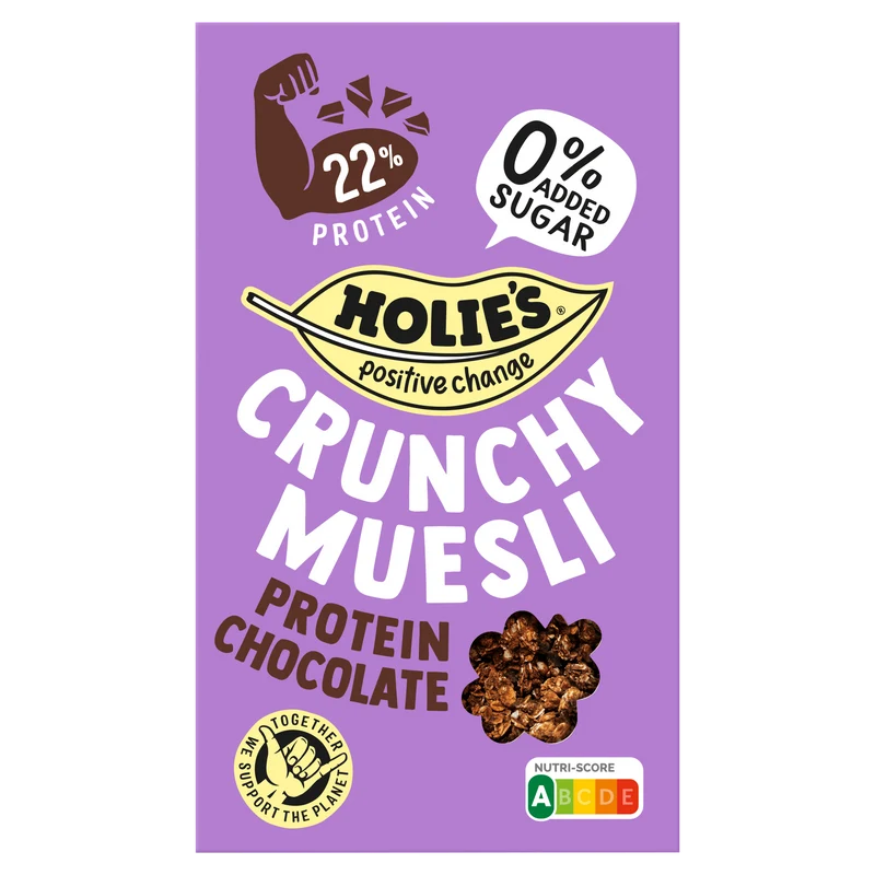 Holie's Crunchy muesli protein chocolate