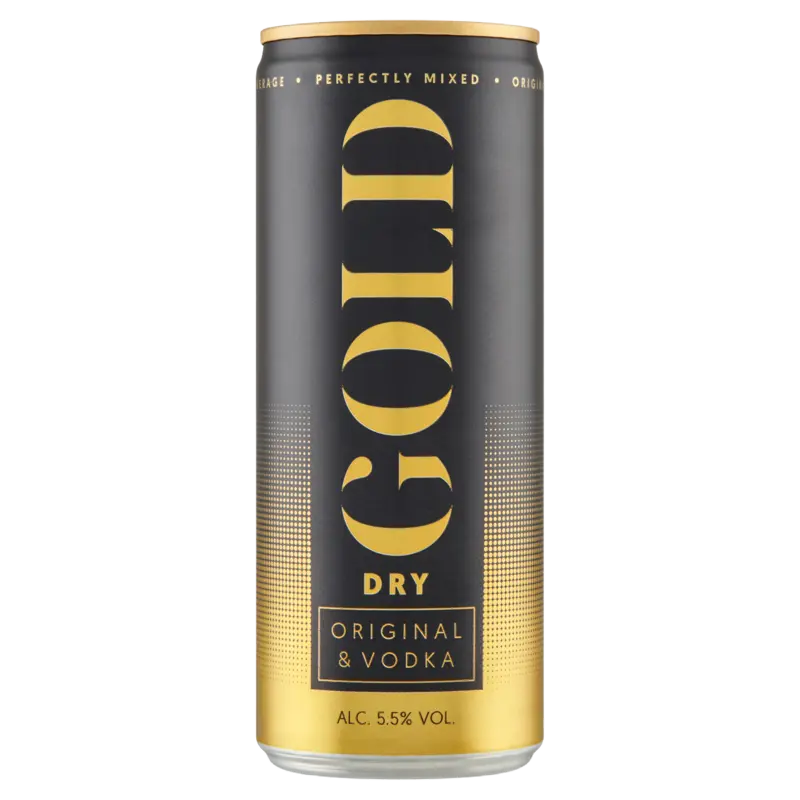 Gold Dry Original & vodka
