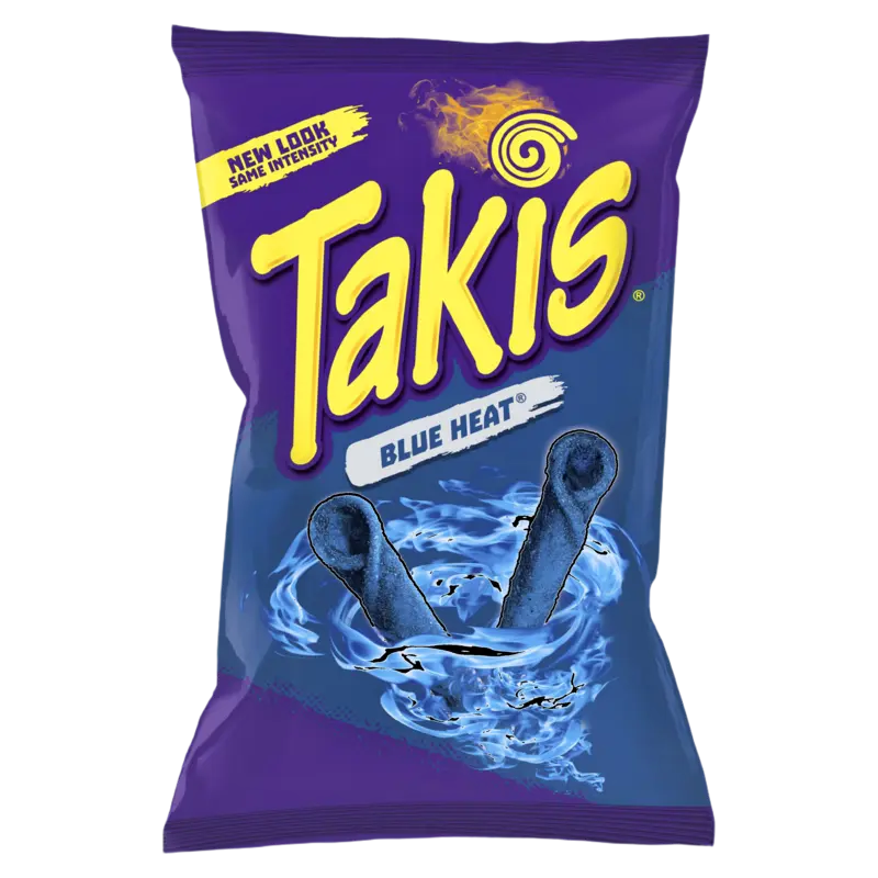 Takis Blue heat