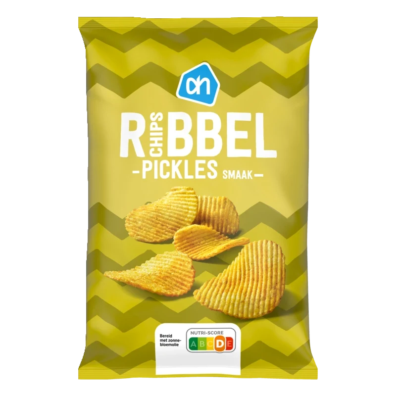 Ribbelchips pickles