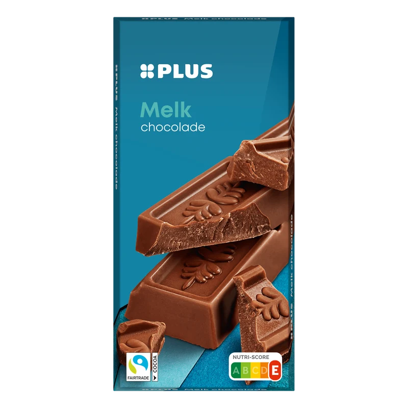 Chocoladereep melk Fairtrade