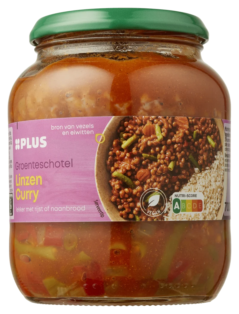 Bonenschotel Linzencurry
