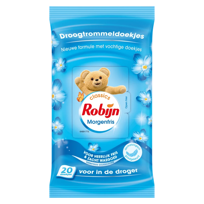 Robijn Droogtrommeldoekjes Morgenfris
