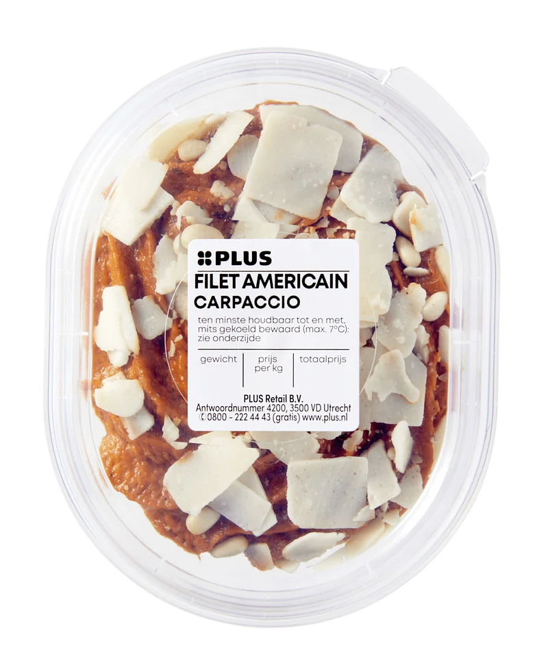Filet americain carpaccio