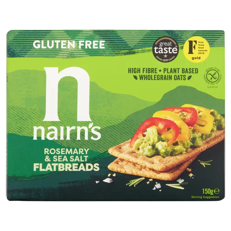 Nairn's Rosemary & sea salt flatbread