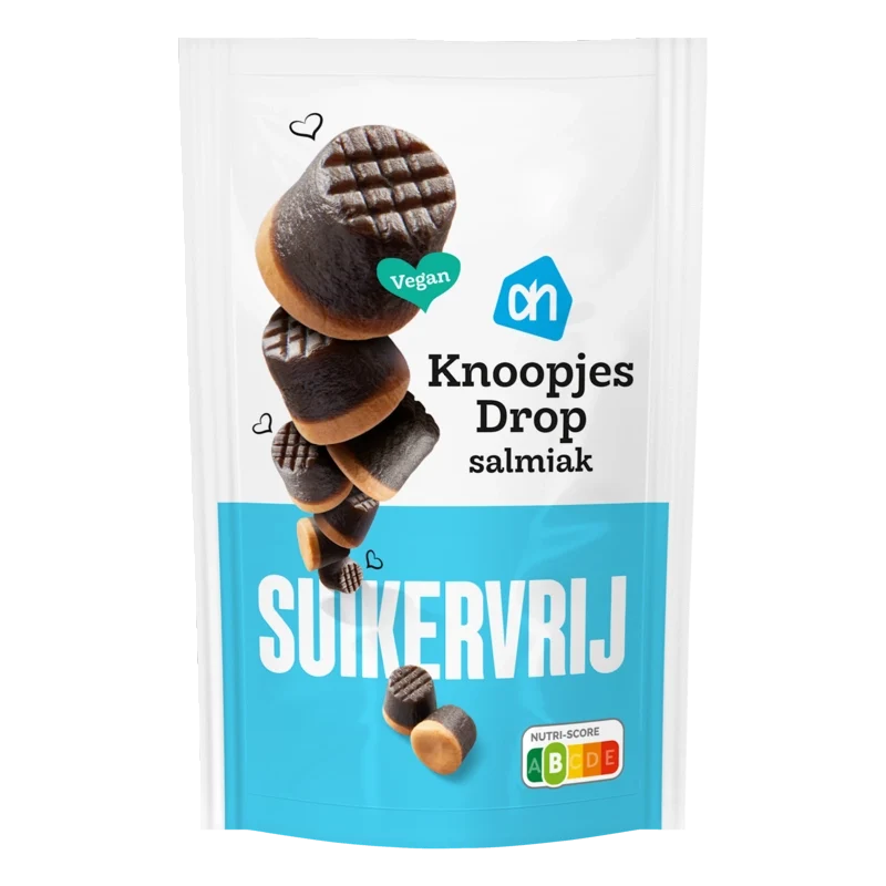 Knoopjesdrop salmiak suikervrij