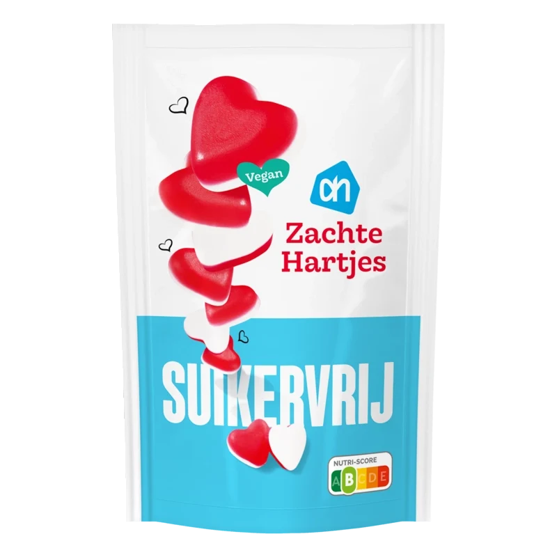 Zachte hartjes suikervrij