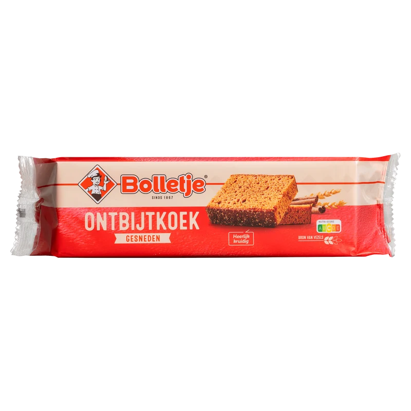 Bolletje Ontbijtkoek naturel gesneden