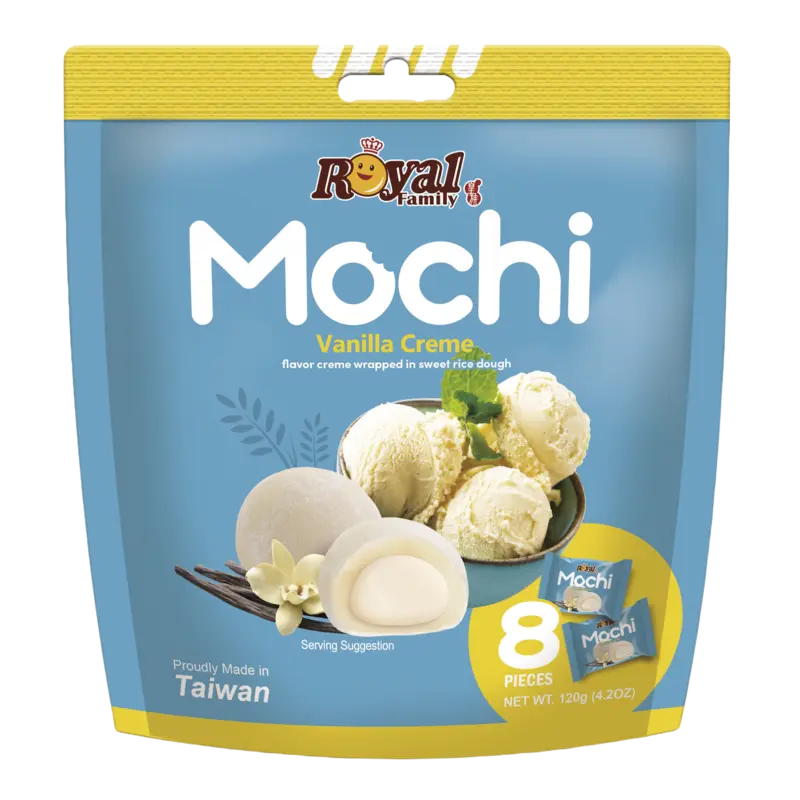 Royal Family Mochi vanilla creme