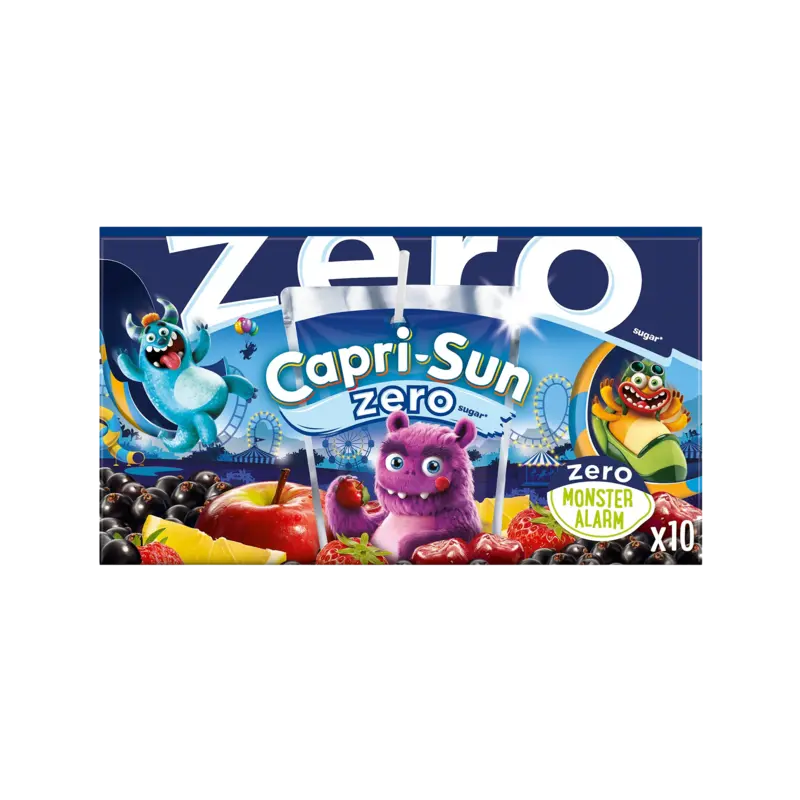 Capri-Sun Monster alarm zero 10-pack