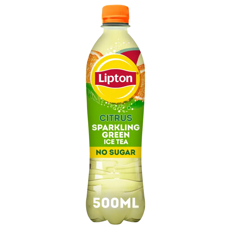 Lipton Ice tea green citrus sparkling no sugar