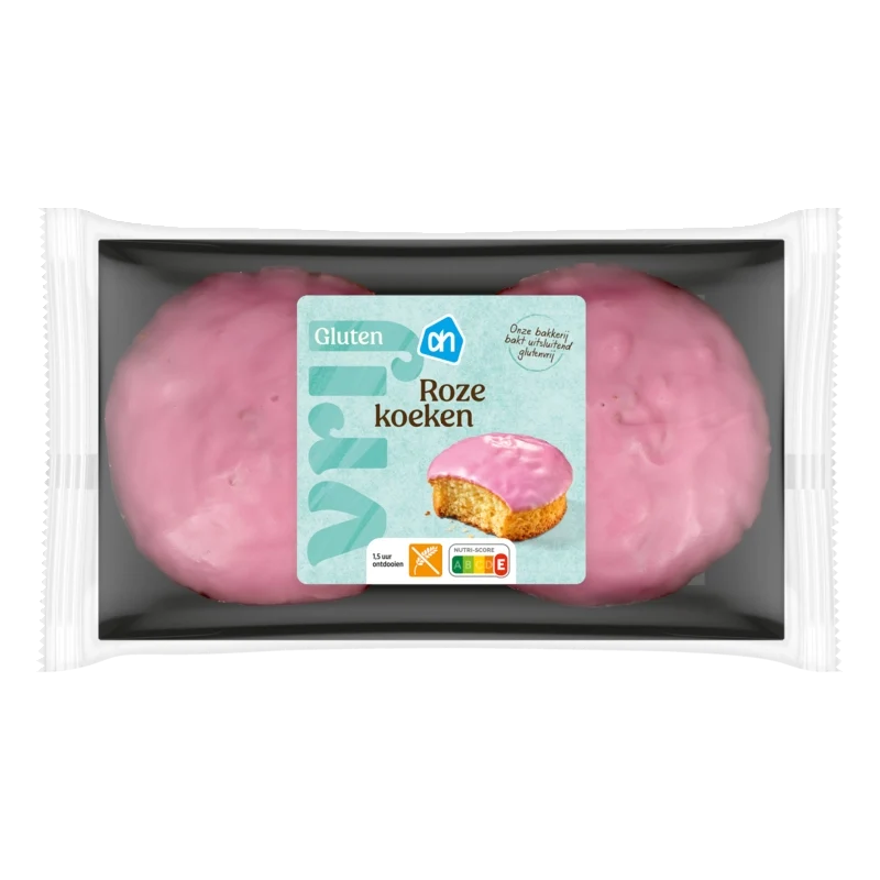 Glutenvrij Roze koeken