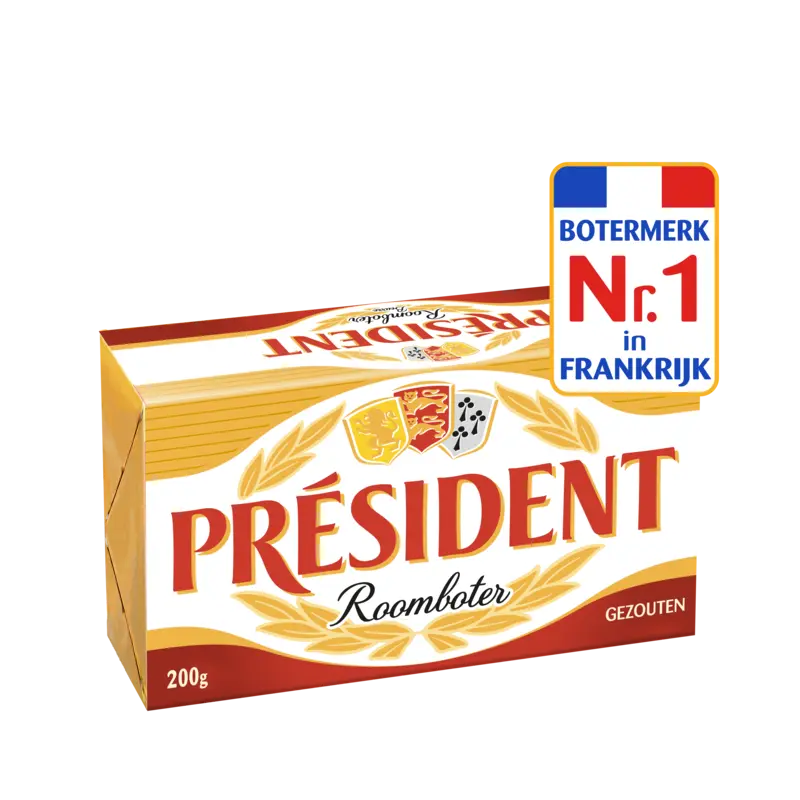 Président Roomboter gezouten