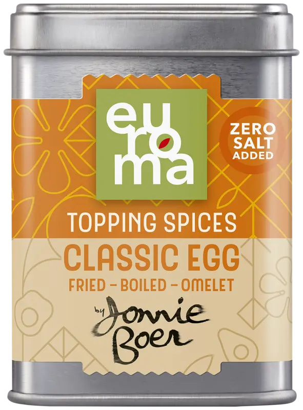 Euroma Topping classic egg by Jonnie Boer