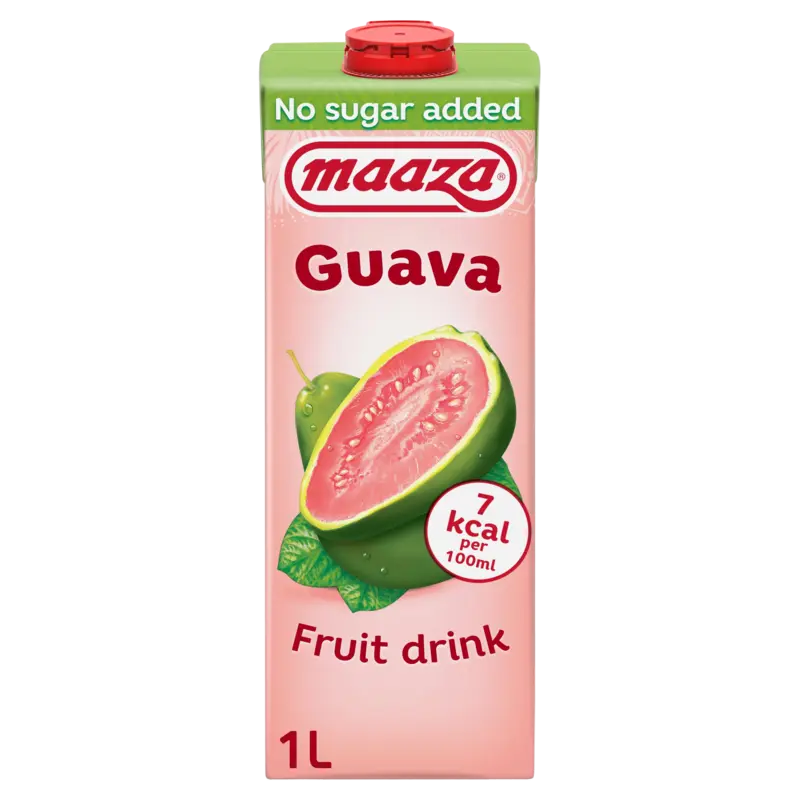 Maaza Guave fruit drink no sugar added