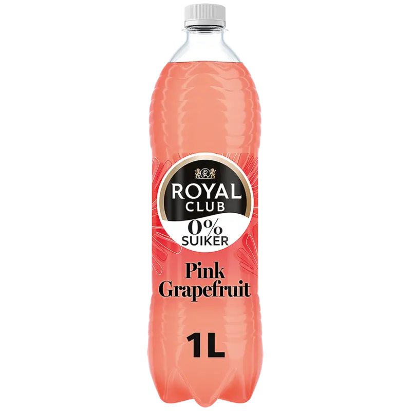 Royal Club Pink grapefruit 0% suiker