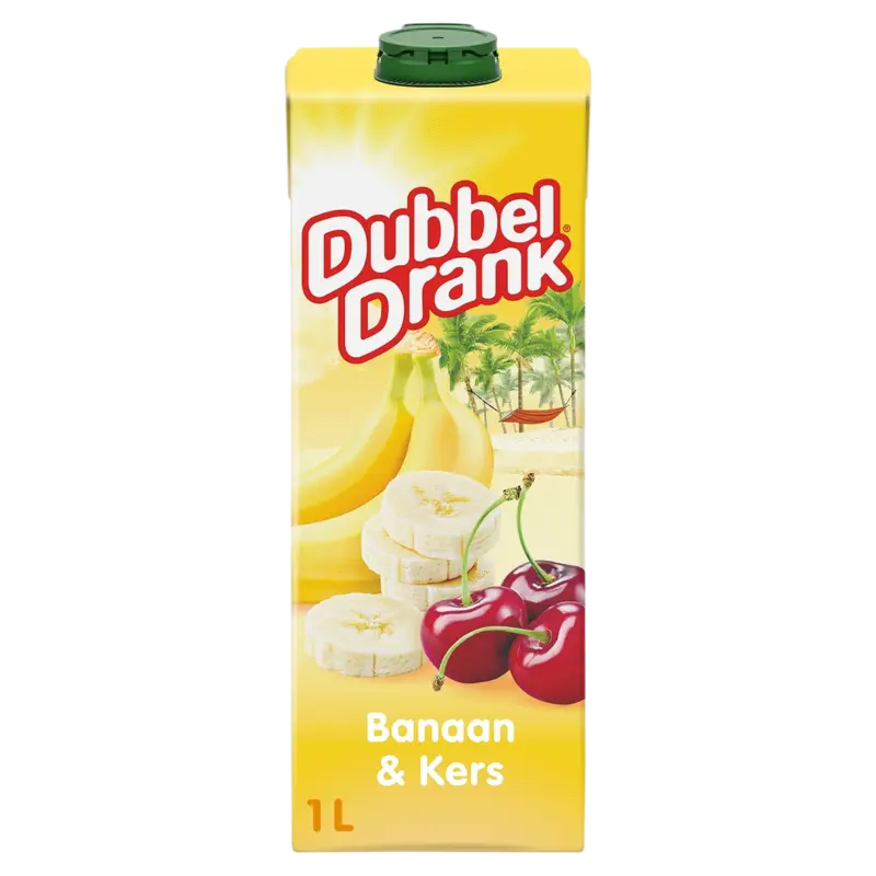 DubbelDrank Banaan & kers