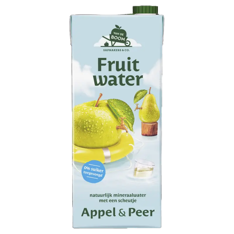 Van de Boom Fruit water appel & peer