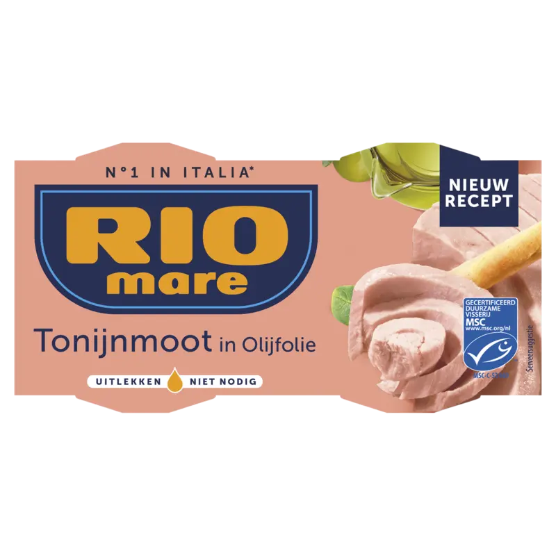 Rio Mare Tonijnmoot in olijfolie 2-pack