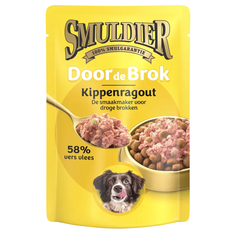 Smuldier Door de brok kippenragout