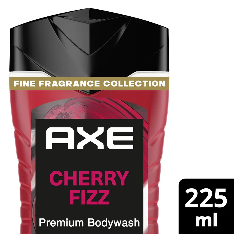 Axe Cherry fizz + fine fragrance showergel