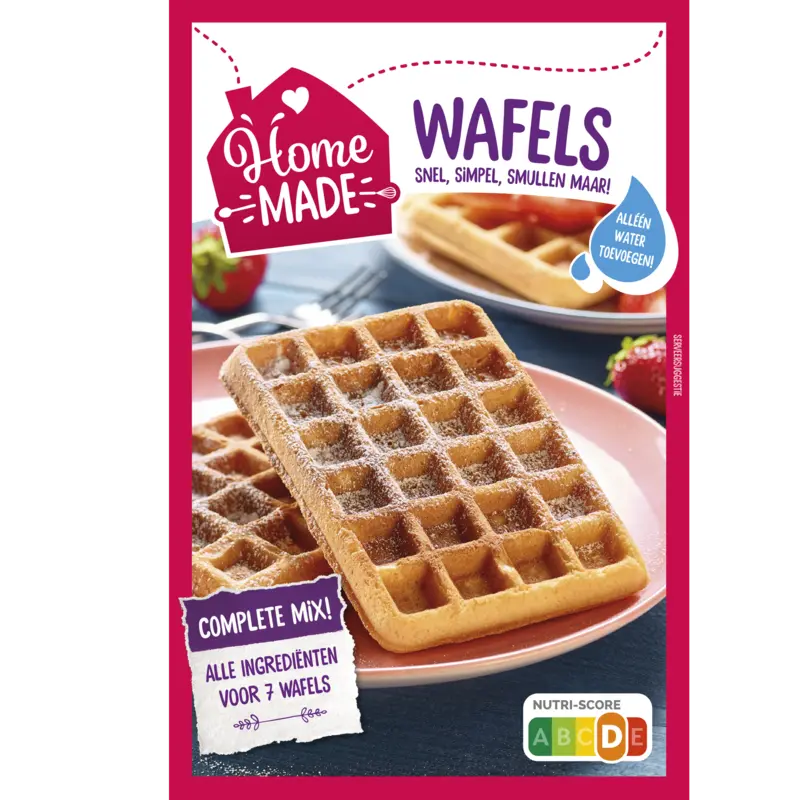 Homemade Mix voor wafels