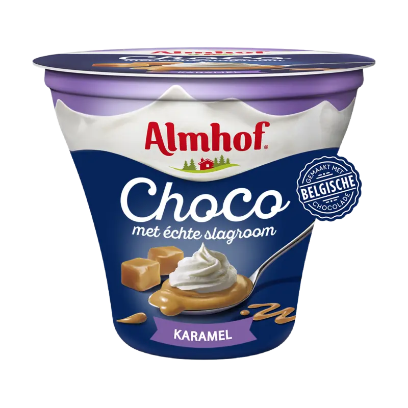 Almhof Choco met echte slagroom karamel