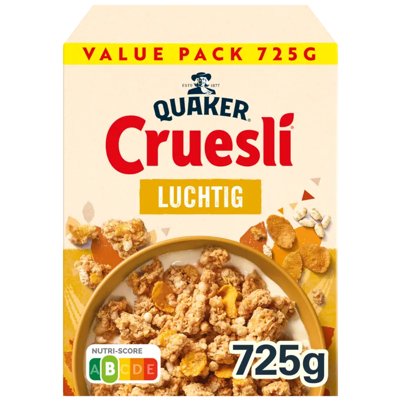 Quaker Cruesli luchtig value pack
