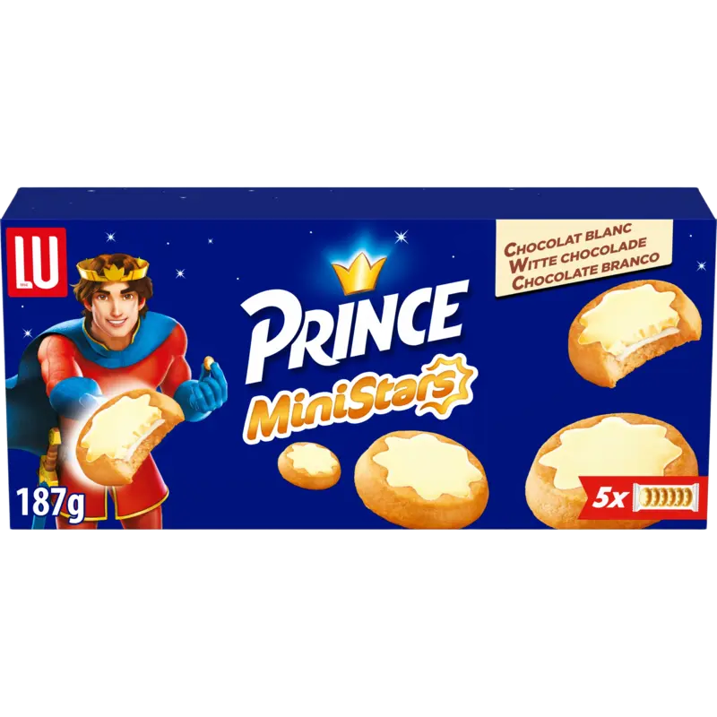 LU Prince ministars witte chocolade