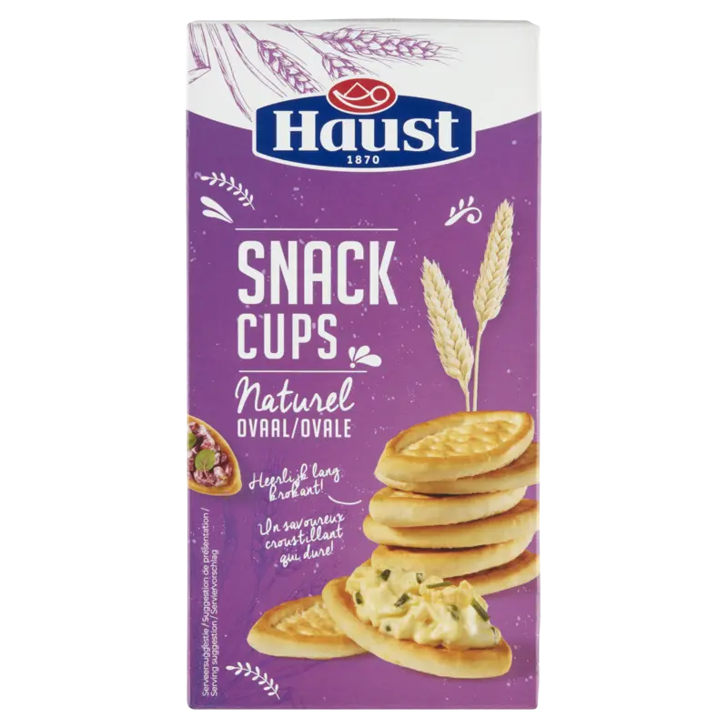 Haust Snack cups ovaal