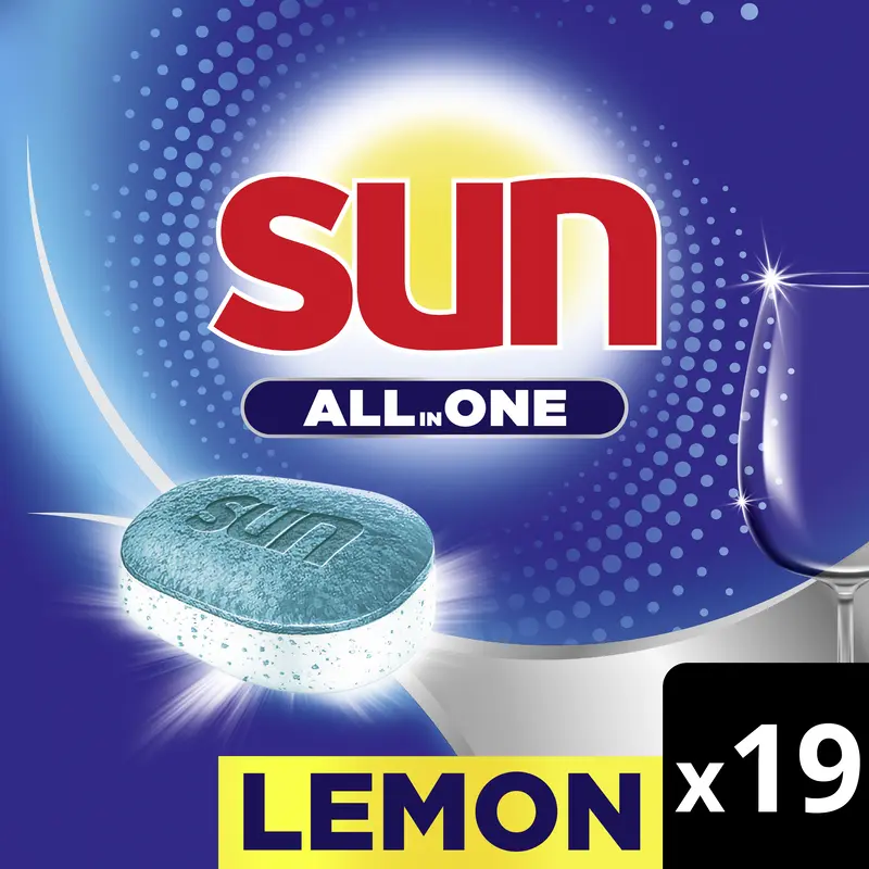 Sun All-in-one citroen vaatwastabletten
