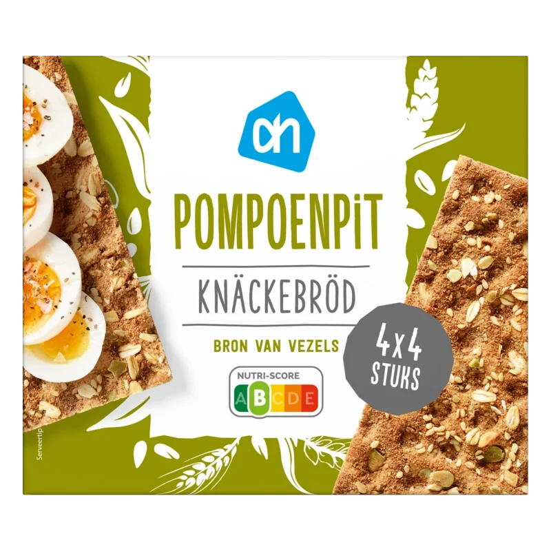 Knäckebröd pompoenpit